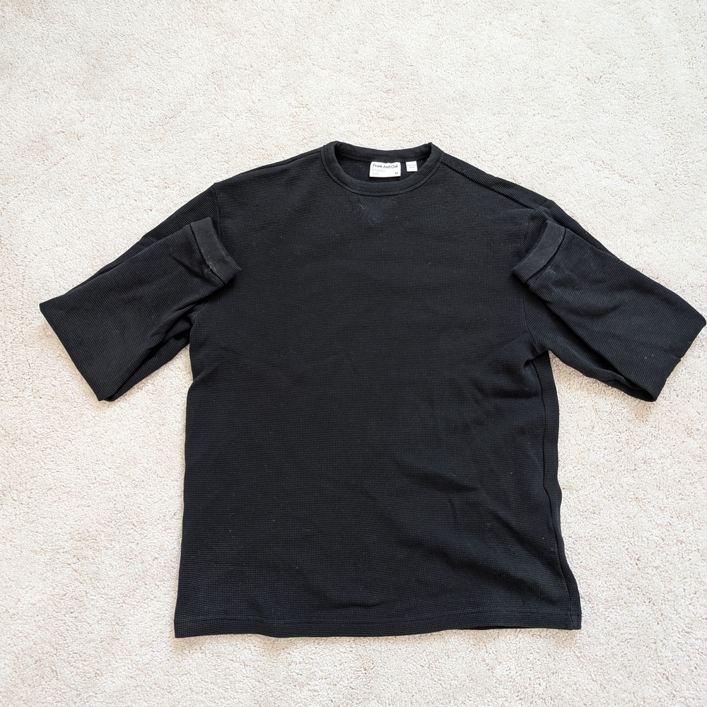 Frank And Oak Men's Waffle Knit Longsleeve